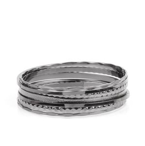 How Do You Stack Up? - Black Bracelet